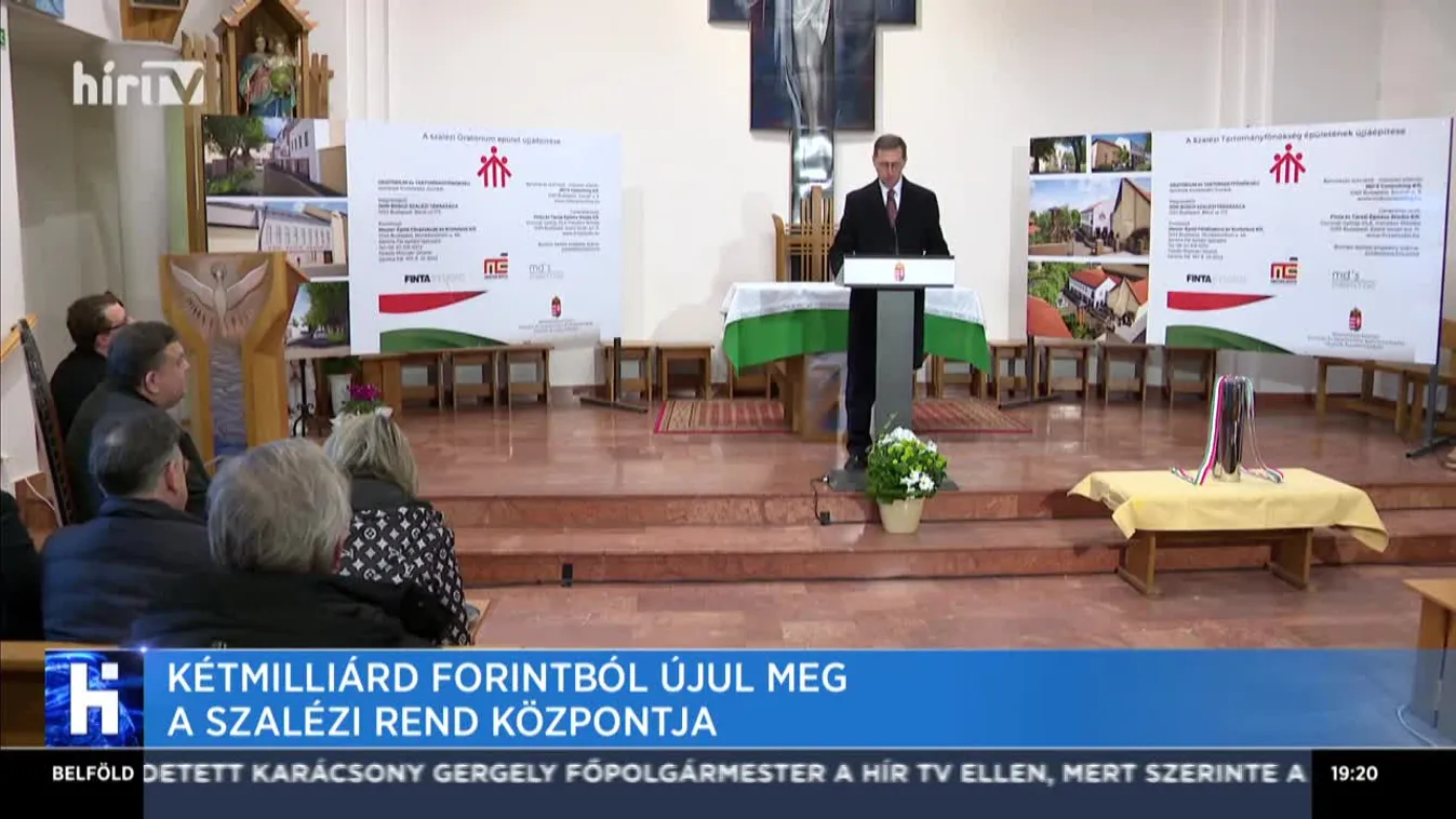 Kétmilliárd forintból újul meg a szalézi rend központja