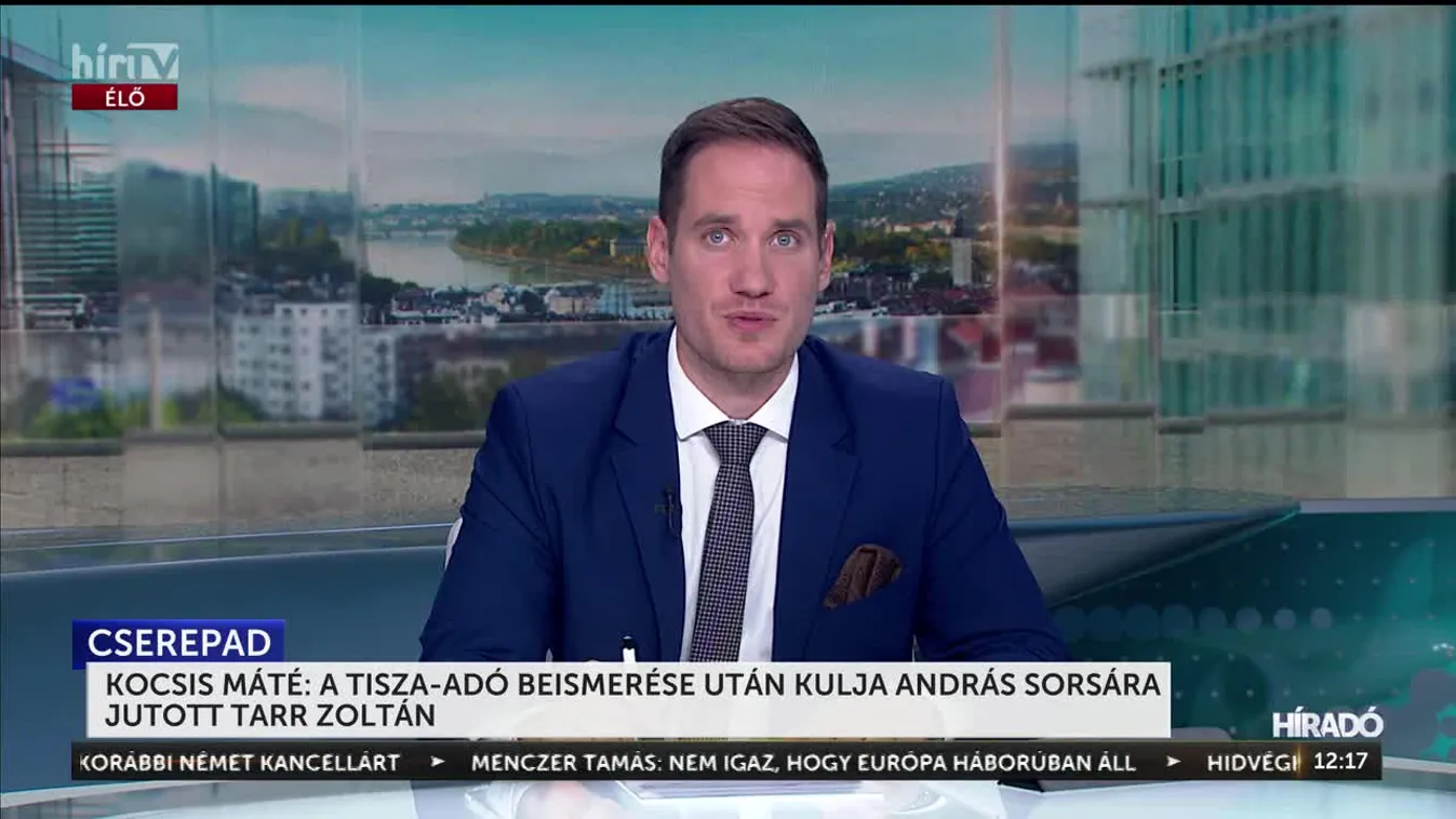 KOCSIS MÁTÉ: A TISZA-ADÓ BEISMERÉSE UTÁN KULJA ANDRÁS SORSÁRA JUTOTT TARR ZOLTÁN