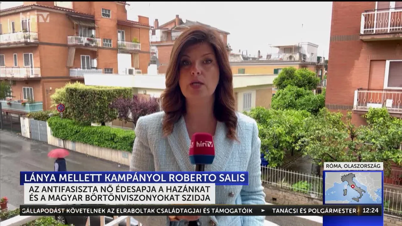 Az antifasiszta nő édesapja a hazánkat és a magyar börtönviszonyokat szidja + videó