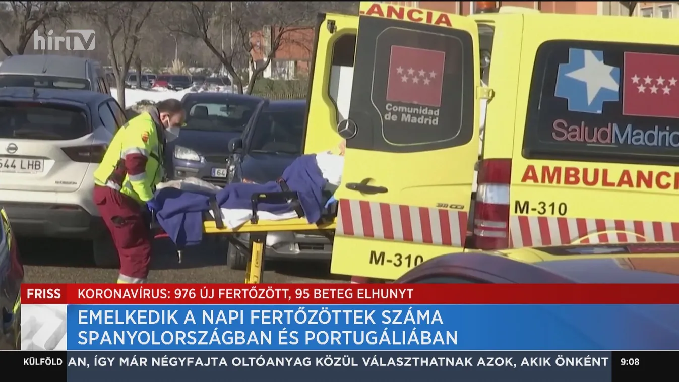 Emelkedik a napi fertőzöttek száma Spanyolországban és Portugáliában