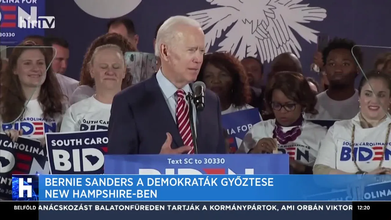 Bernie Sanders nyert New Hampshire-ben