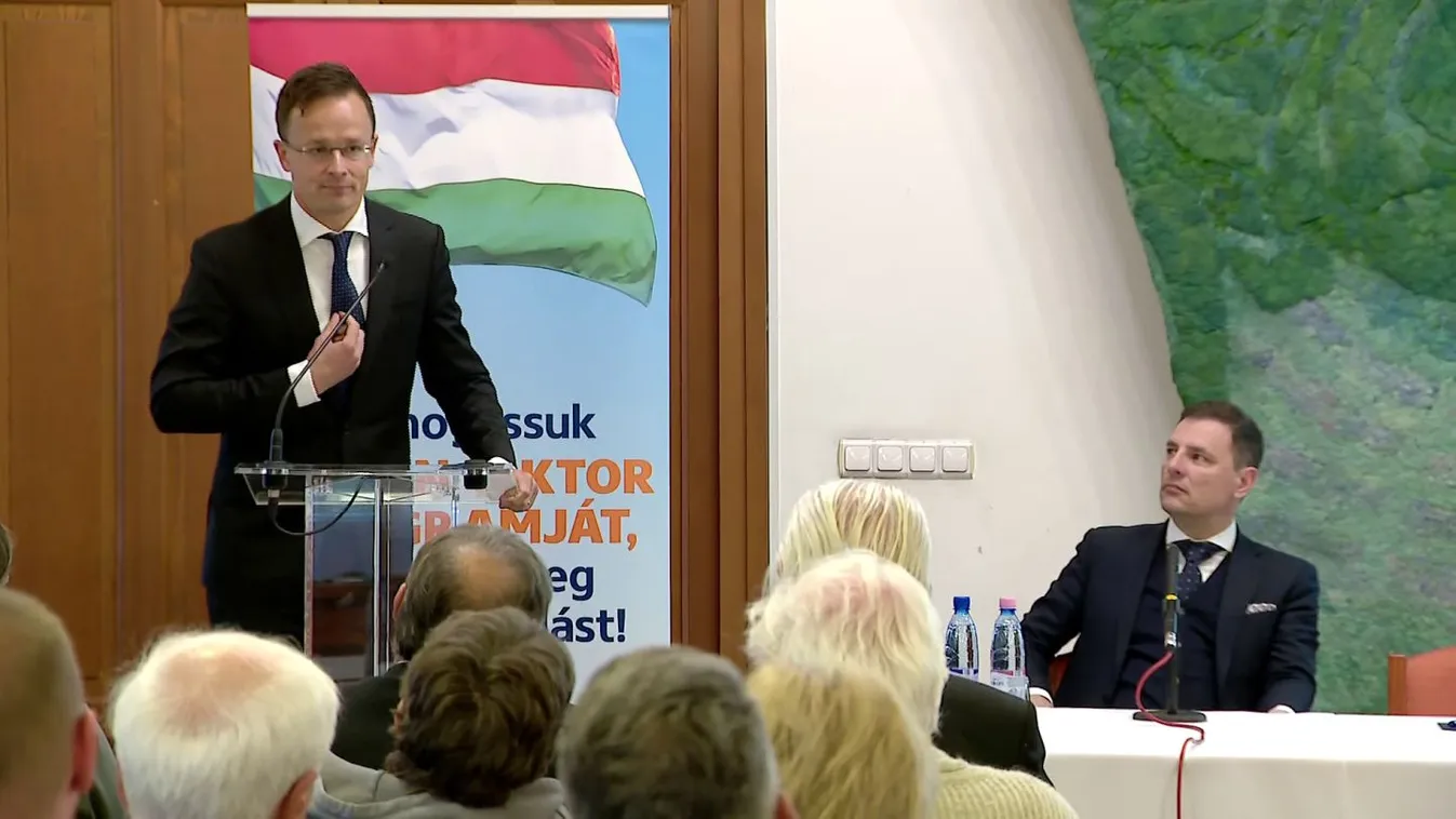 Szijjártó Péter: Valódi kérdésekről lehet dönteni május 26-án