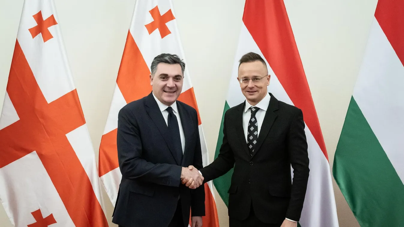 Szijjártó Péter: a magyar EU-elnökség egyik fontos célkitűzése a georgiai csatlakozási folyamat felgyorsítása + videó