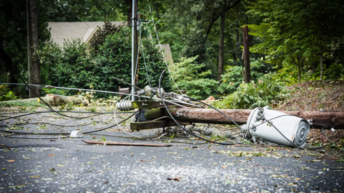 Vihar miatt százezrek maradtak áram nélkül a kelet-kanadai Québec tartományban