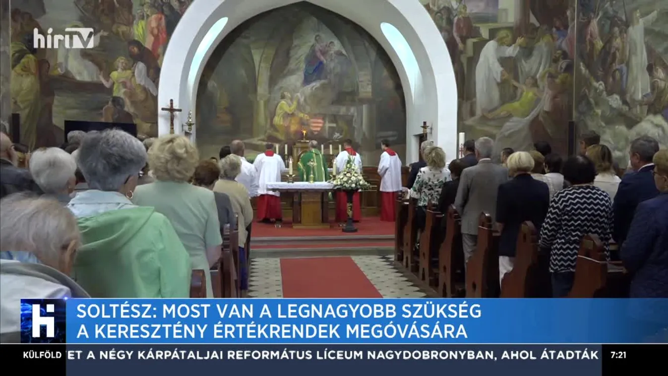 Soltész: Most van a legnagyobb szükség a keresztény értékrendek megóvására