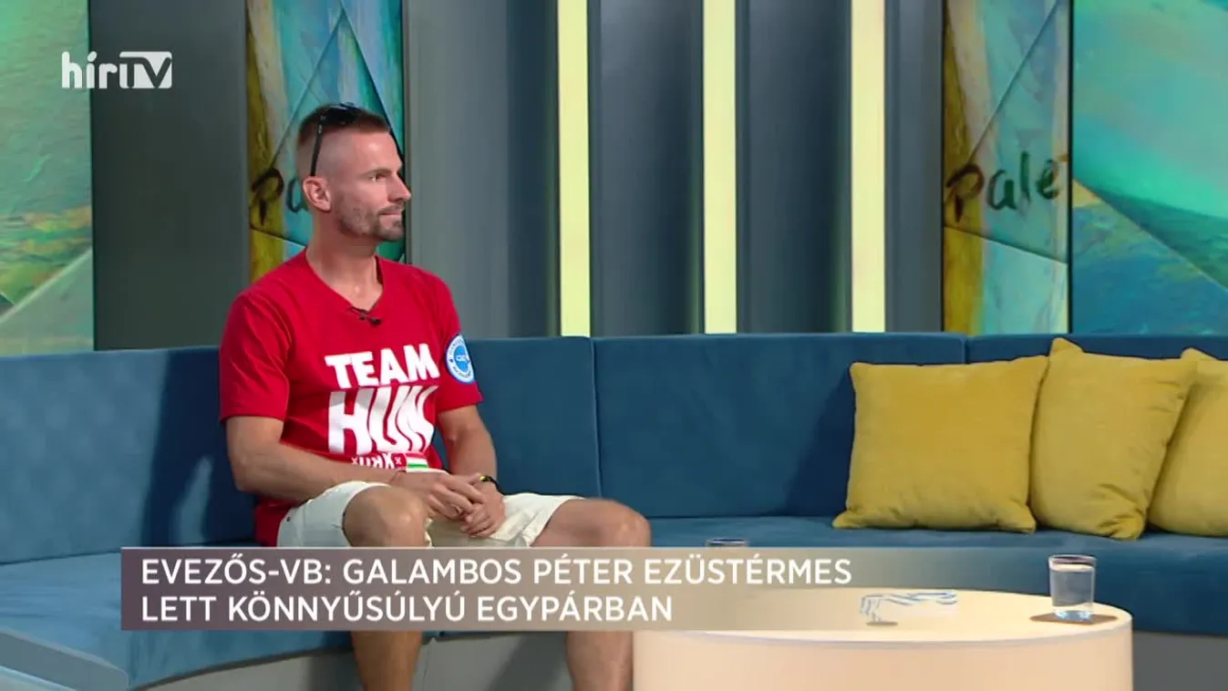 Paletta: Galambos Péter ezüstérmes lett könnyűsúlyú egypárban