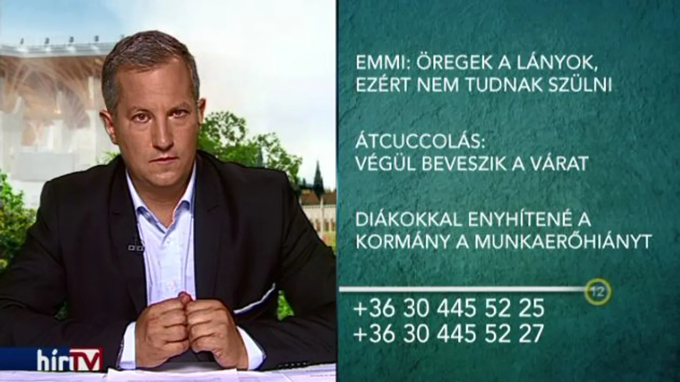 EMMI: öregek a lányok, ezért nem tudnak szülni