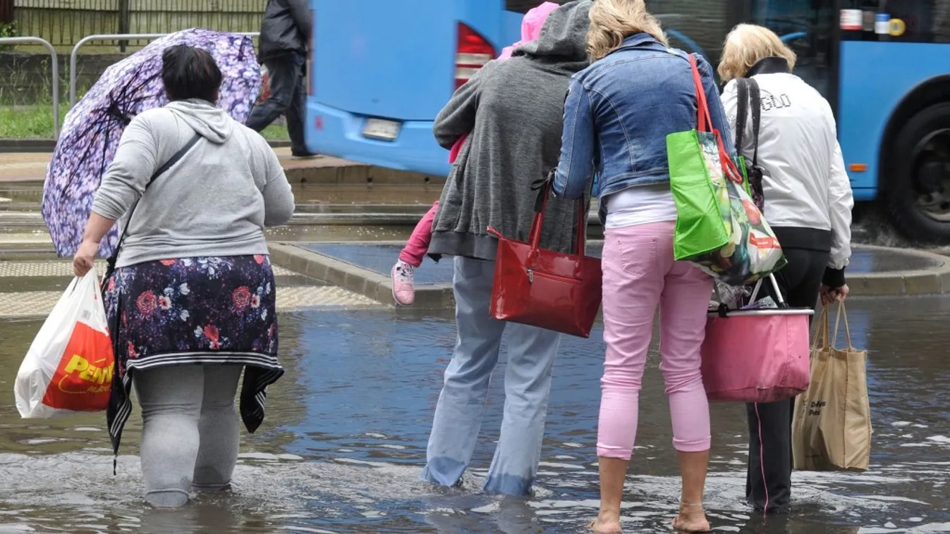 Több mint kétszáz riasztást kaptak a tűzoltók a vihar miatt