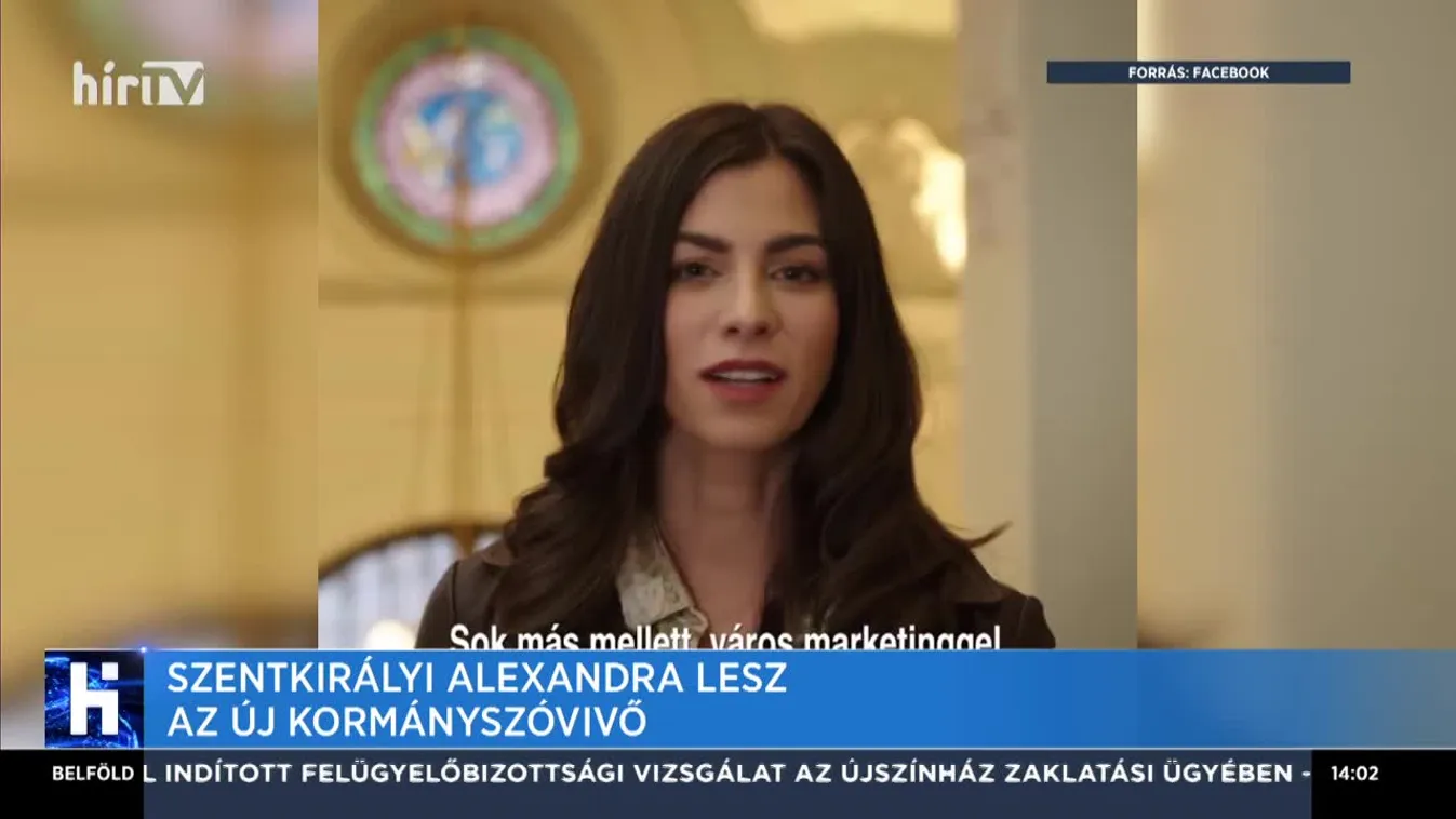 Szentkirályi Alexandra lesz az új kormányszóvivő