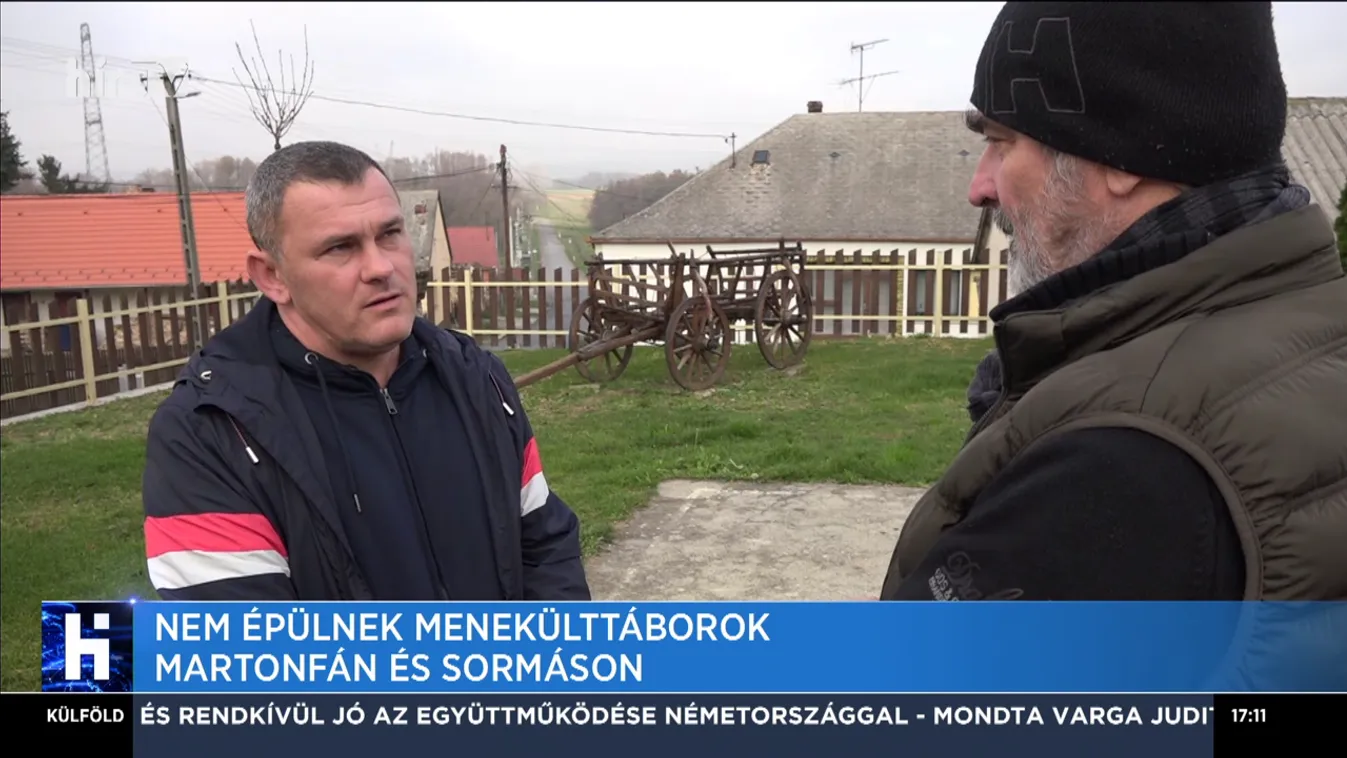 Nem épülnek menekülttáborok Martonfán és Sormáson