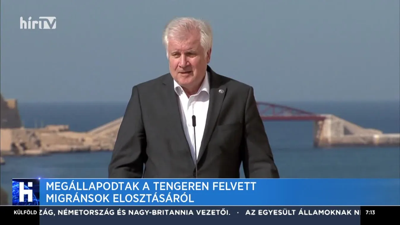 Megállapodtak a tengeren felvett migránsok elosztásáról