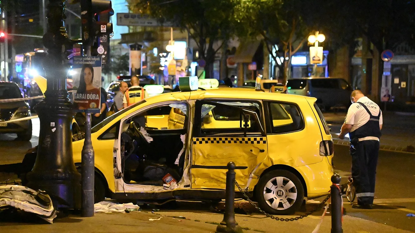 Súlyos baleset volt az éjszakai Budapesten