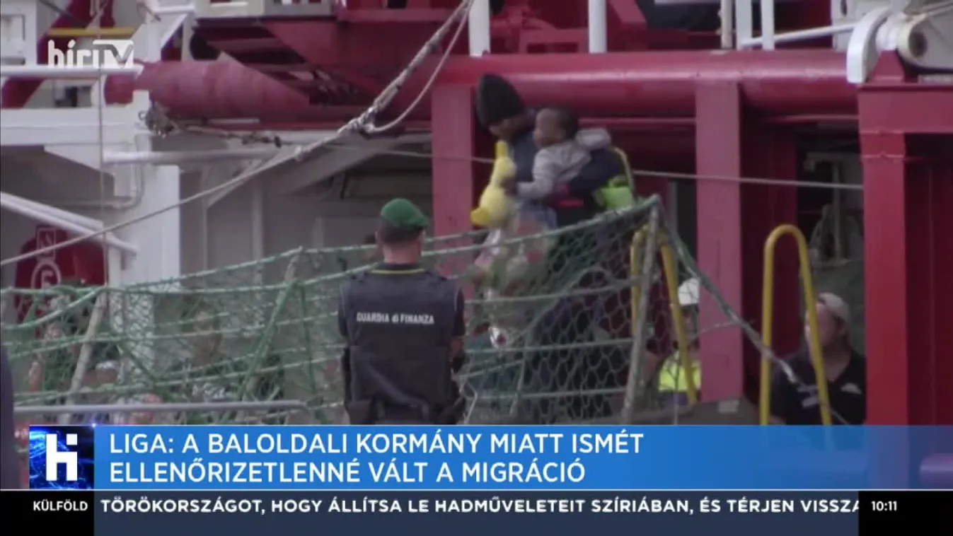 A baloldali olasz kormány ismét engedi kikötni az Ocean Viking civil hajót