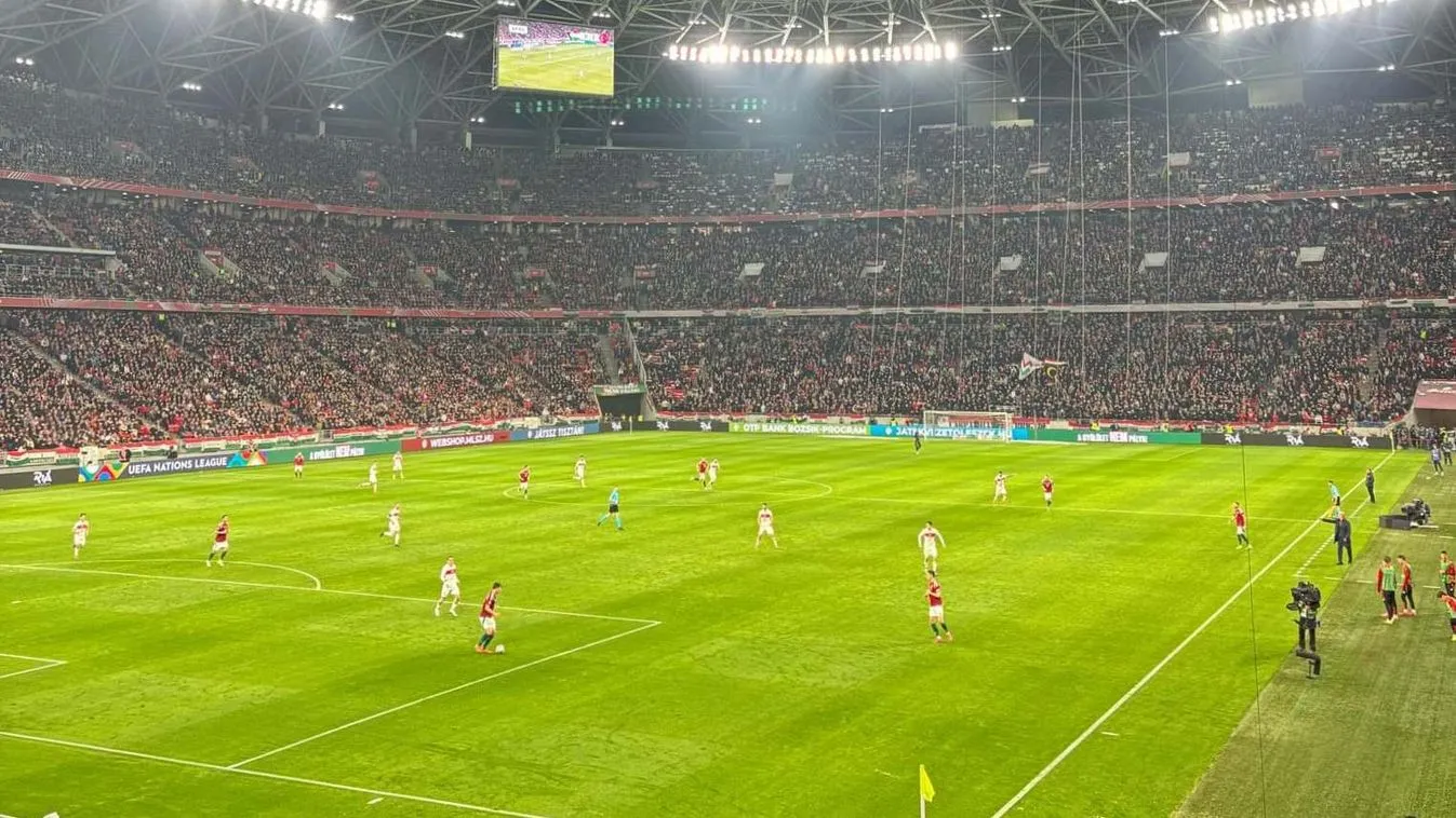 Súlyos büntetést kapott a Puskás Arénában füstbombát pályára hajító férfi