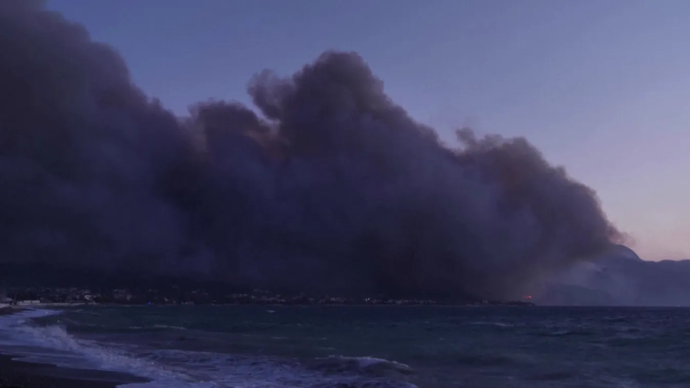 Erdőtűz tombol Görögországban