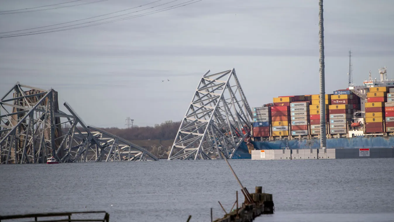 Újabb részleteket közöltek a baltimore-i hídkatasztrófáról