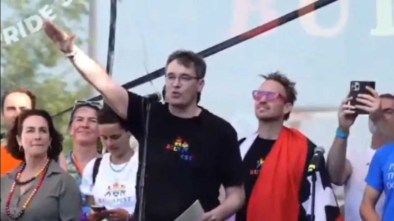 Így mosdatják Karácsony Gergely náci karlendítését + videó