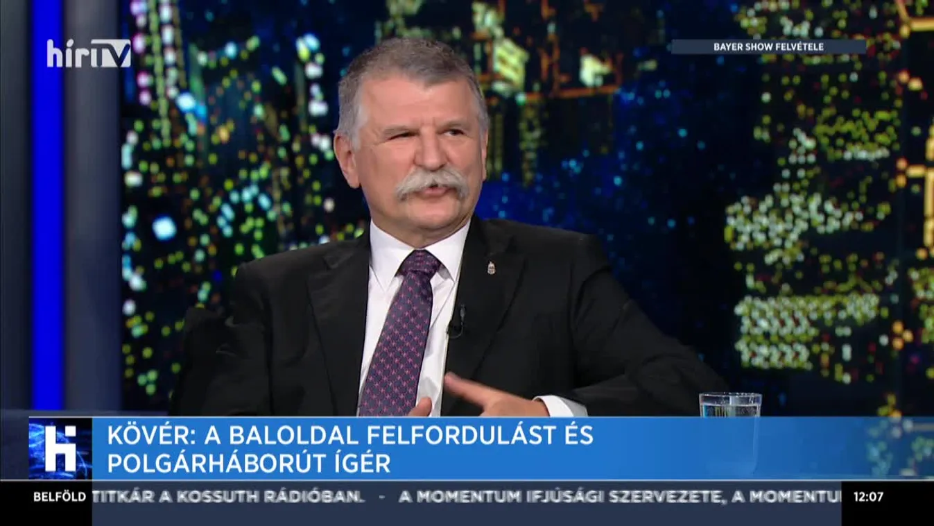 Kövér Lászó: A baloldal felfordulást és polgárháborút ígér