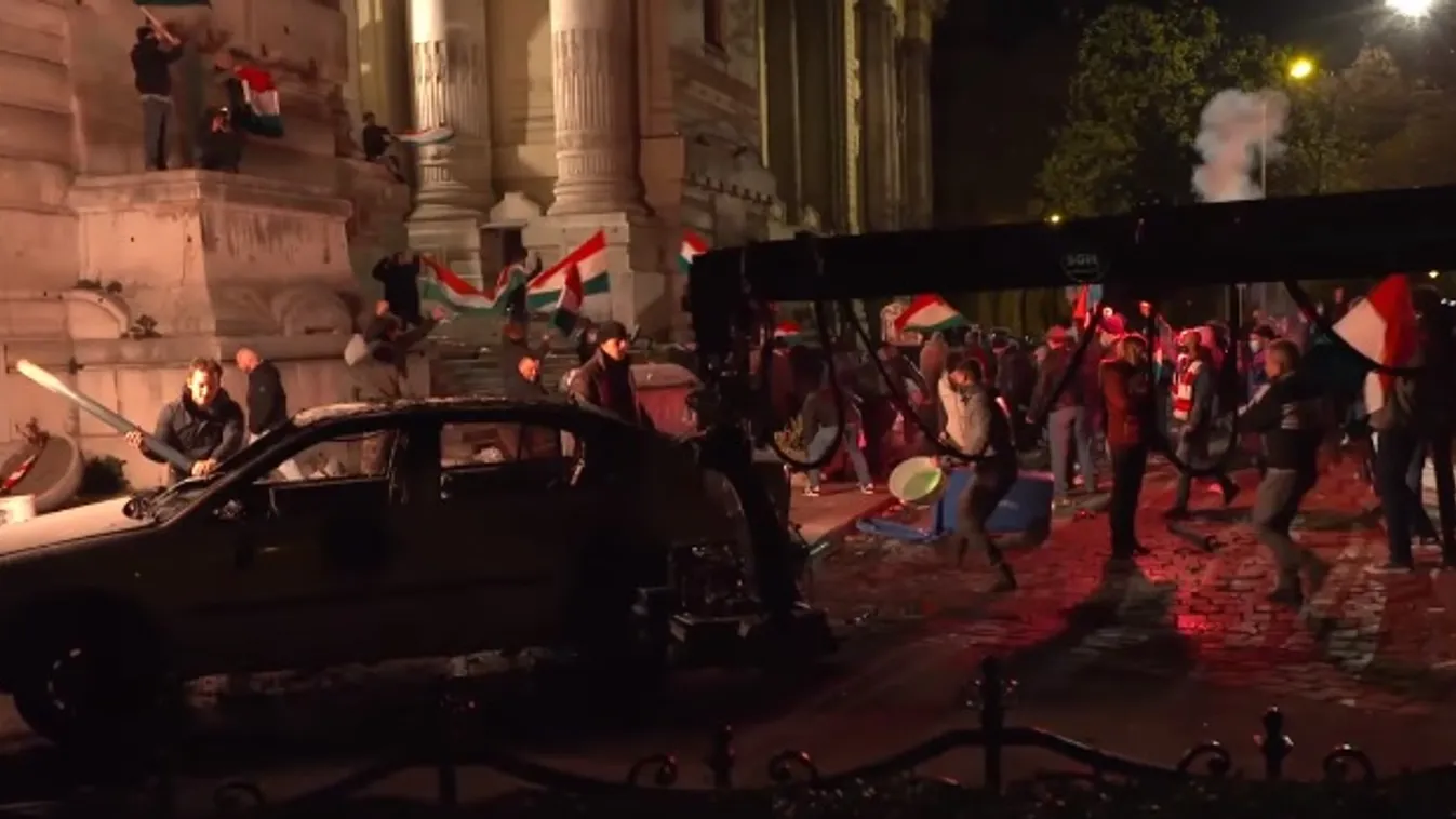 Ilyen volt a Gyurcsány hazugságbeszédéről készült film forgatása