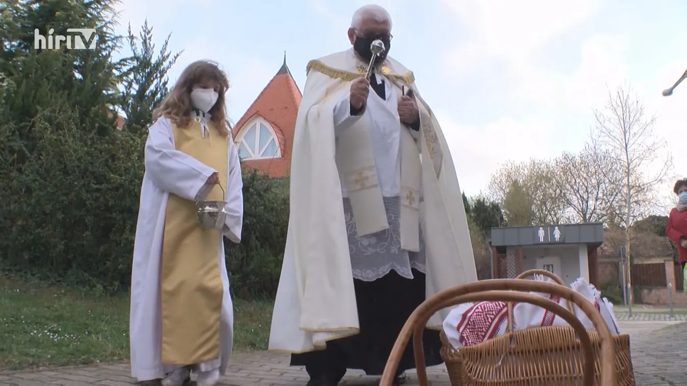 Rendhagyó ételszentelés Hévízen