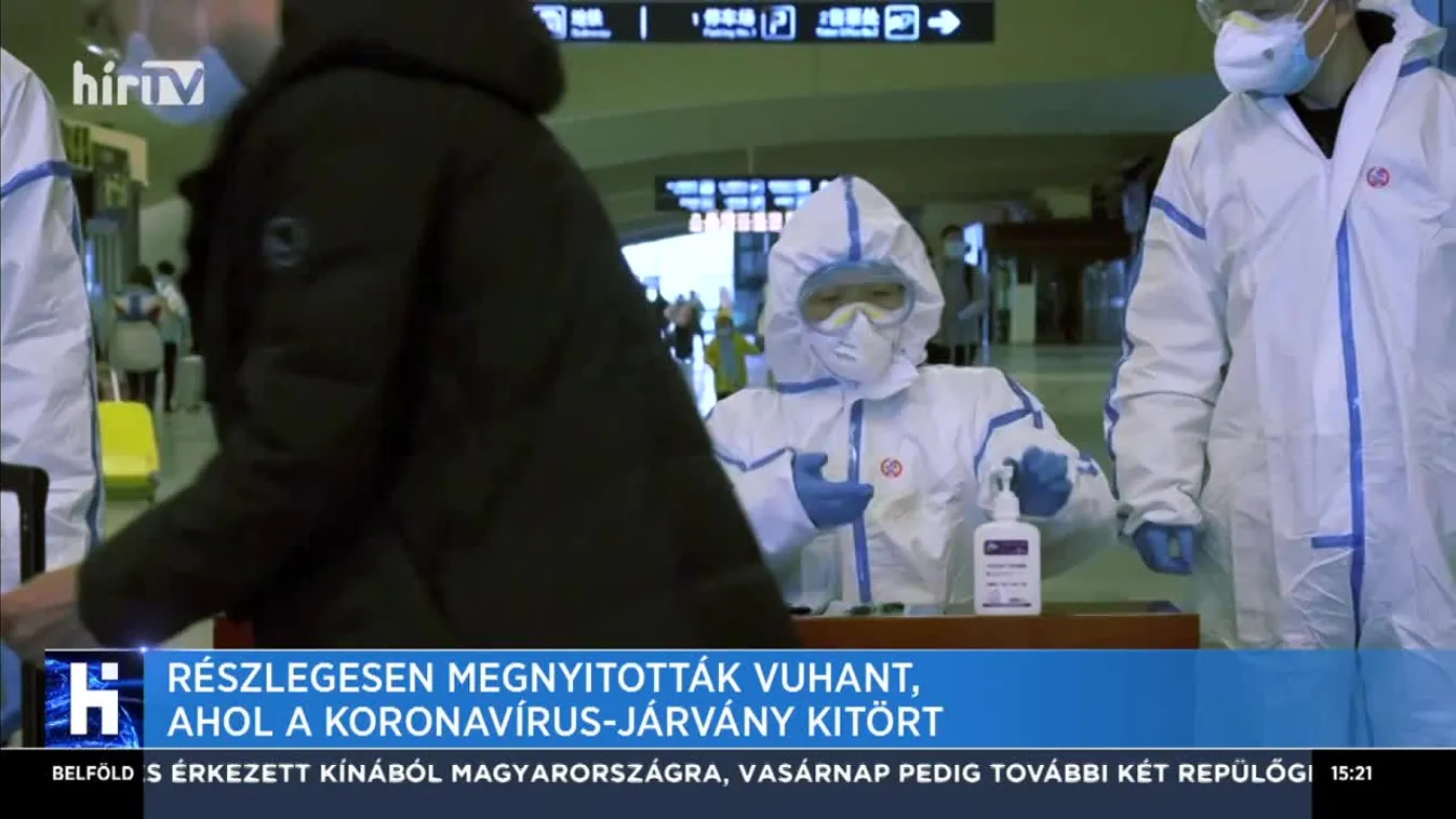 Részlegesen megnyitották Vuhant, ahol a koronavírus-járvány kitört