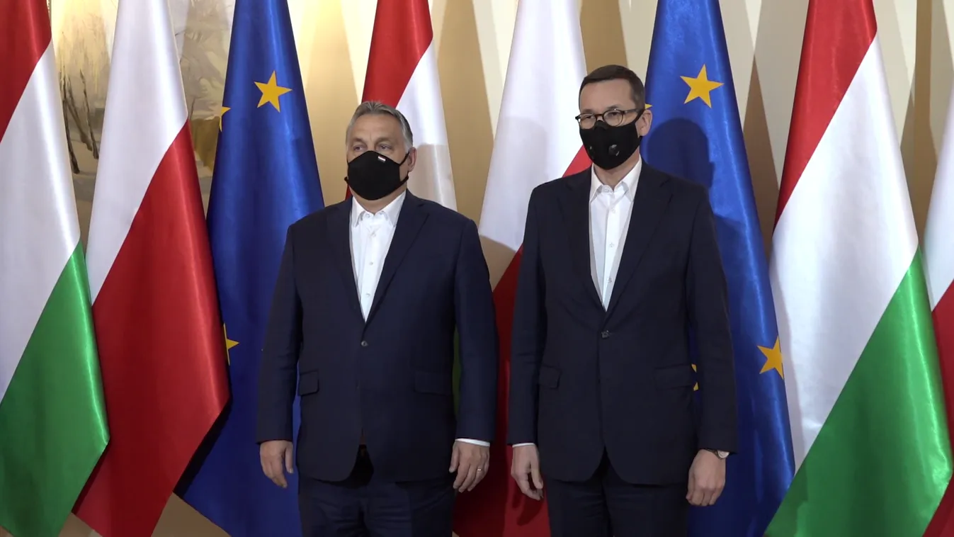Orbán Viktor Varsóban tárgyal
