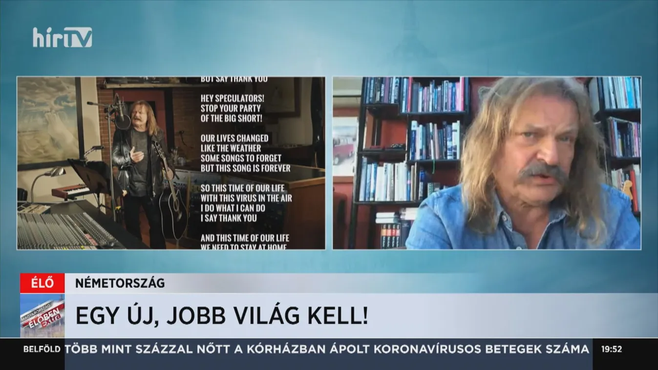 Leslie Mandoki: Egy új, jobb világ kell!