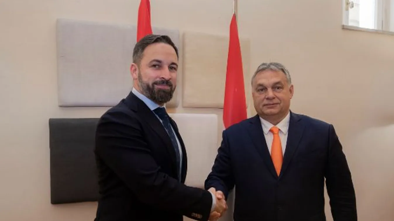 Orbán Viktor a spanyol jobboldali VOX párt vezetőjével tárgyalt