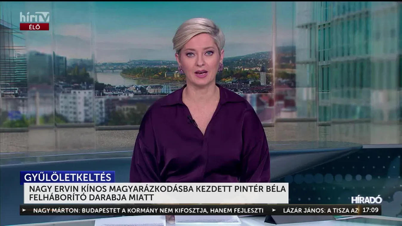NAGY ERVIN KÍNOS MAGYARÁZKODÁSBA KEZDETT PINTÉR BÉLA FELHÁBORÍTÓ DARABJA MIATT