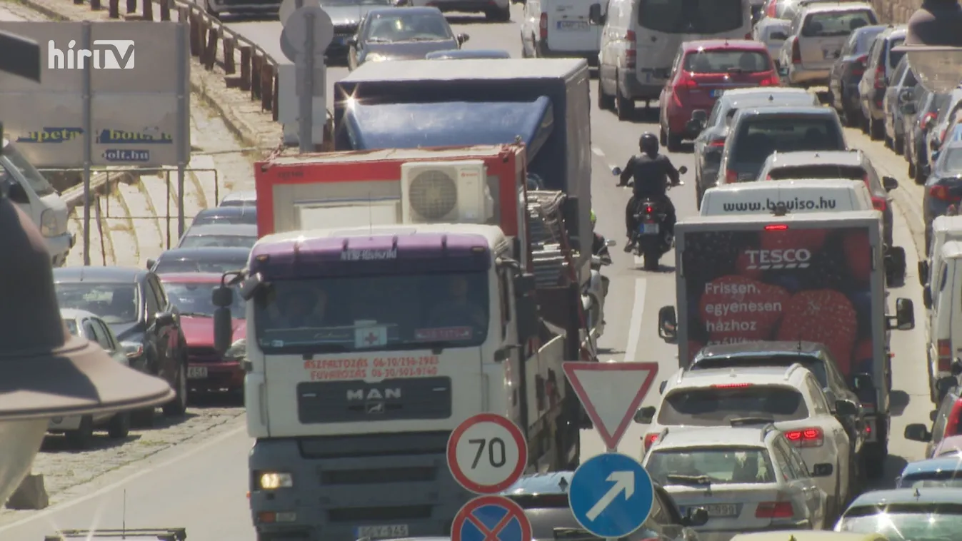 Teljes a káosz Budapest belvárosában