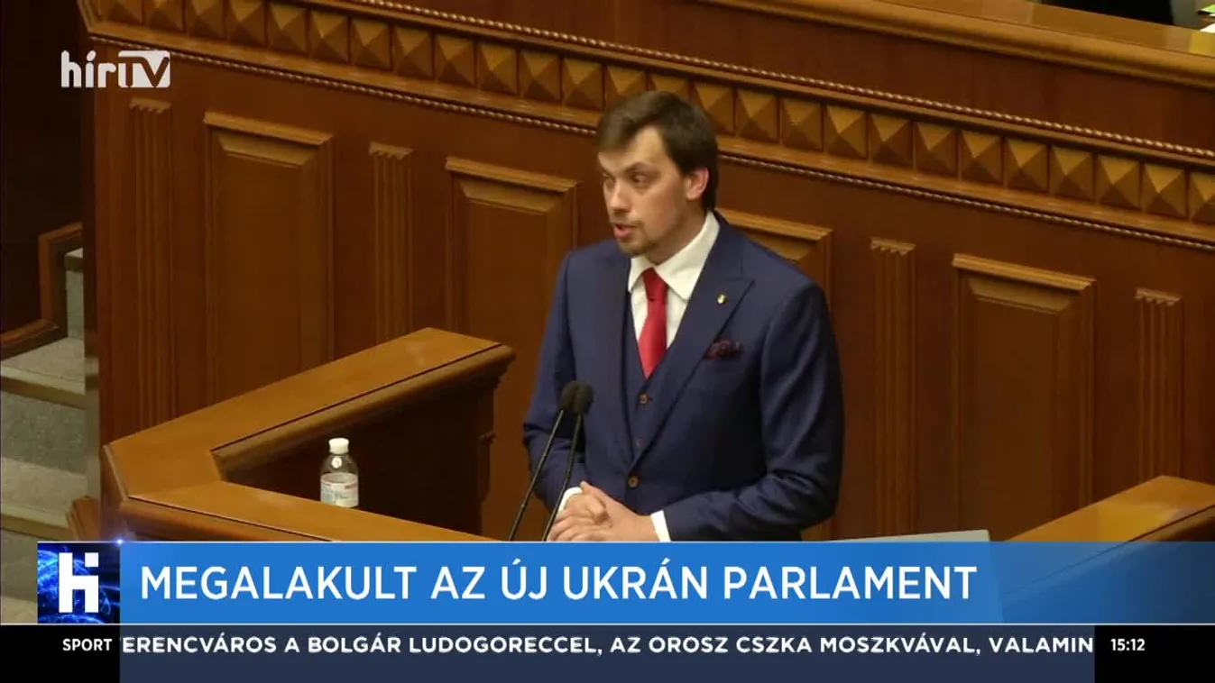 Megalakult az új ukrán parlament