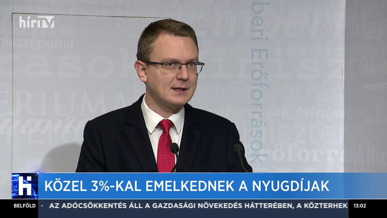 Rétvári: Tovább nőttek a nyugdíjak