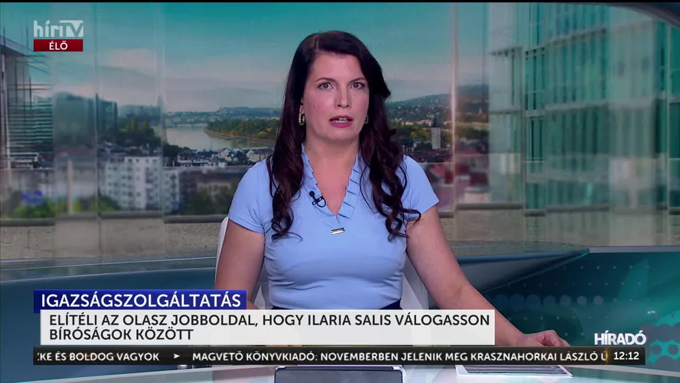 ELÍTÉLI AZ OLASZ JOBBOLDAL, HOGY ILARIA SALIS VÁLOGASSON BÍRÓSÁGOK KÖZÖTT