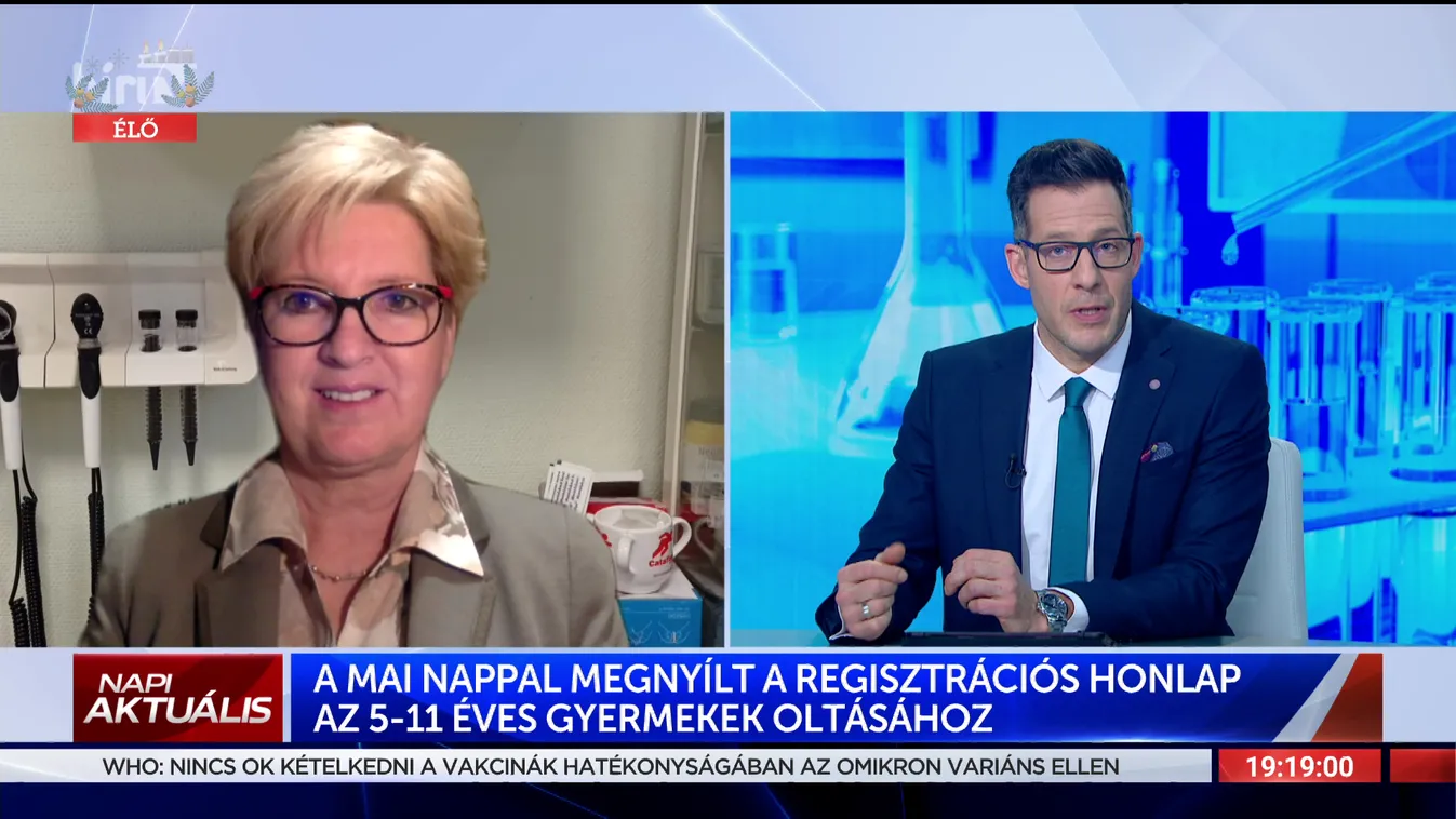 A mai nappal megnyílt a regisztrációs honlap az 5-11 éves gyermekek oltásához