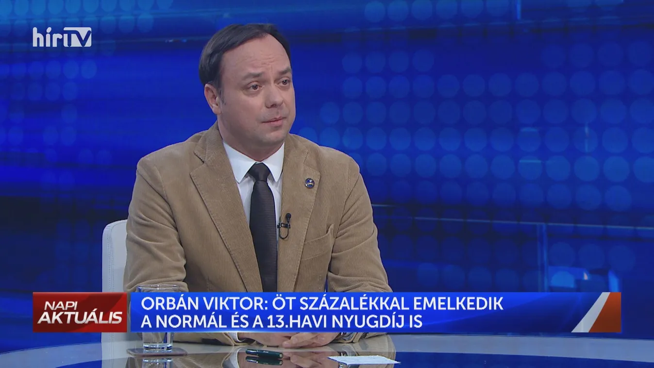 Nyitrai Zsolt: Amennyiben a baloldal alakít kormányt, nem lesz sem 13. havi nyugdíj, sem nyugdíjprémium
