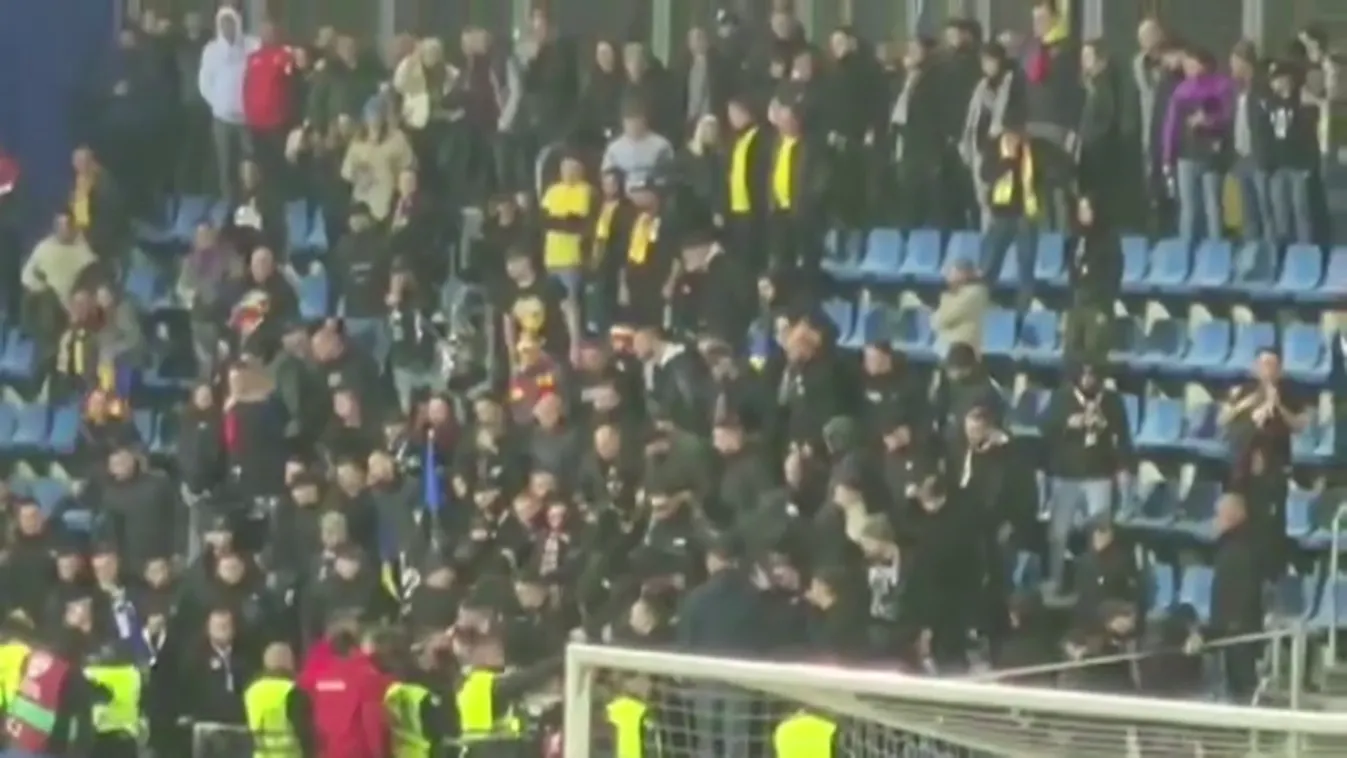 Egymást püfölték a román ultrák Andorrában