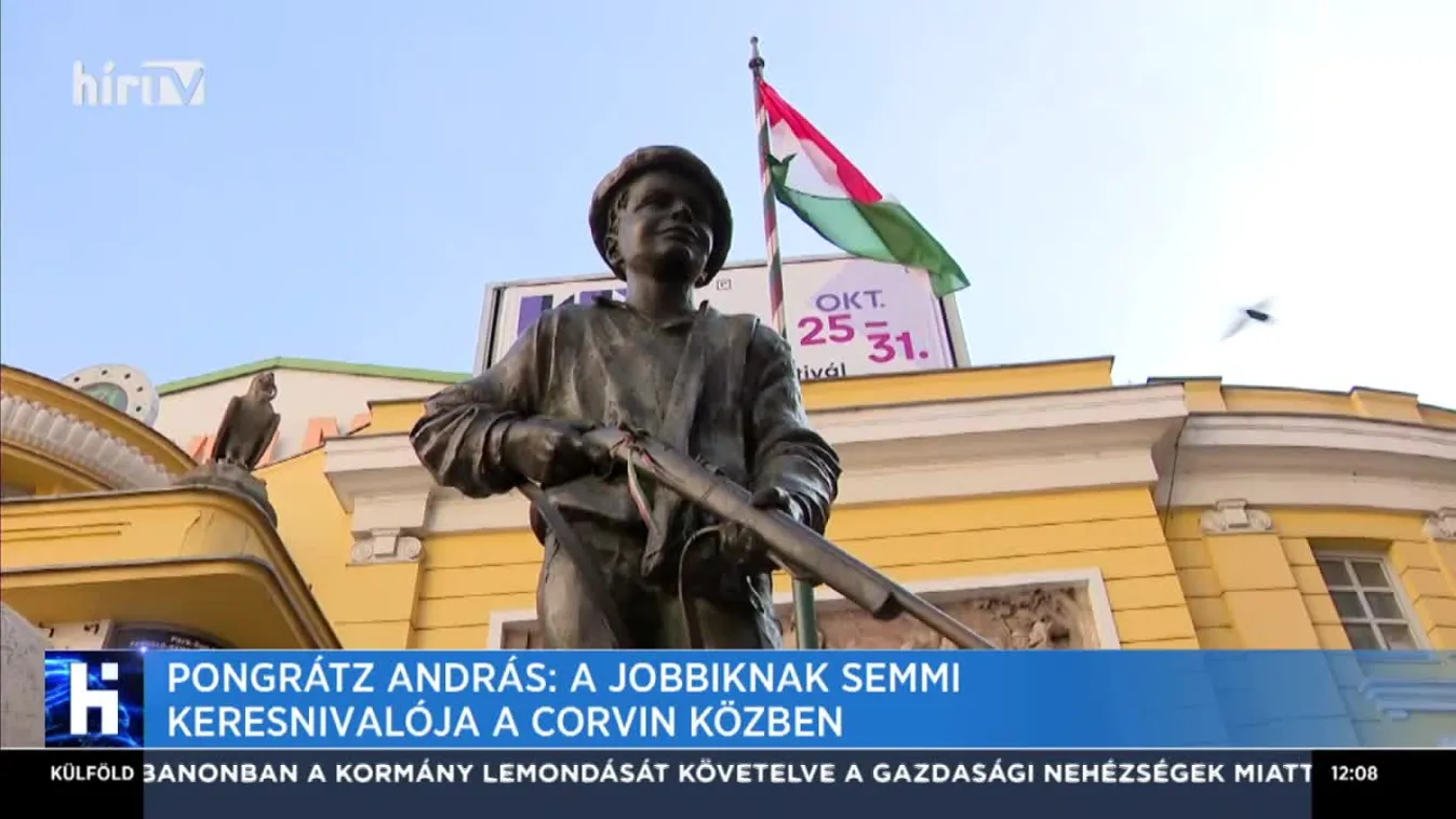 Pongrátz András: A Jobbiknak semmi keresnivalója a Corvin közben