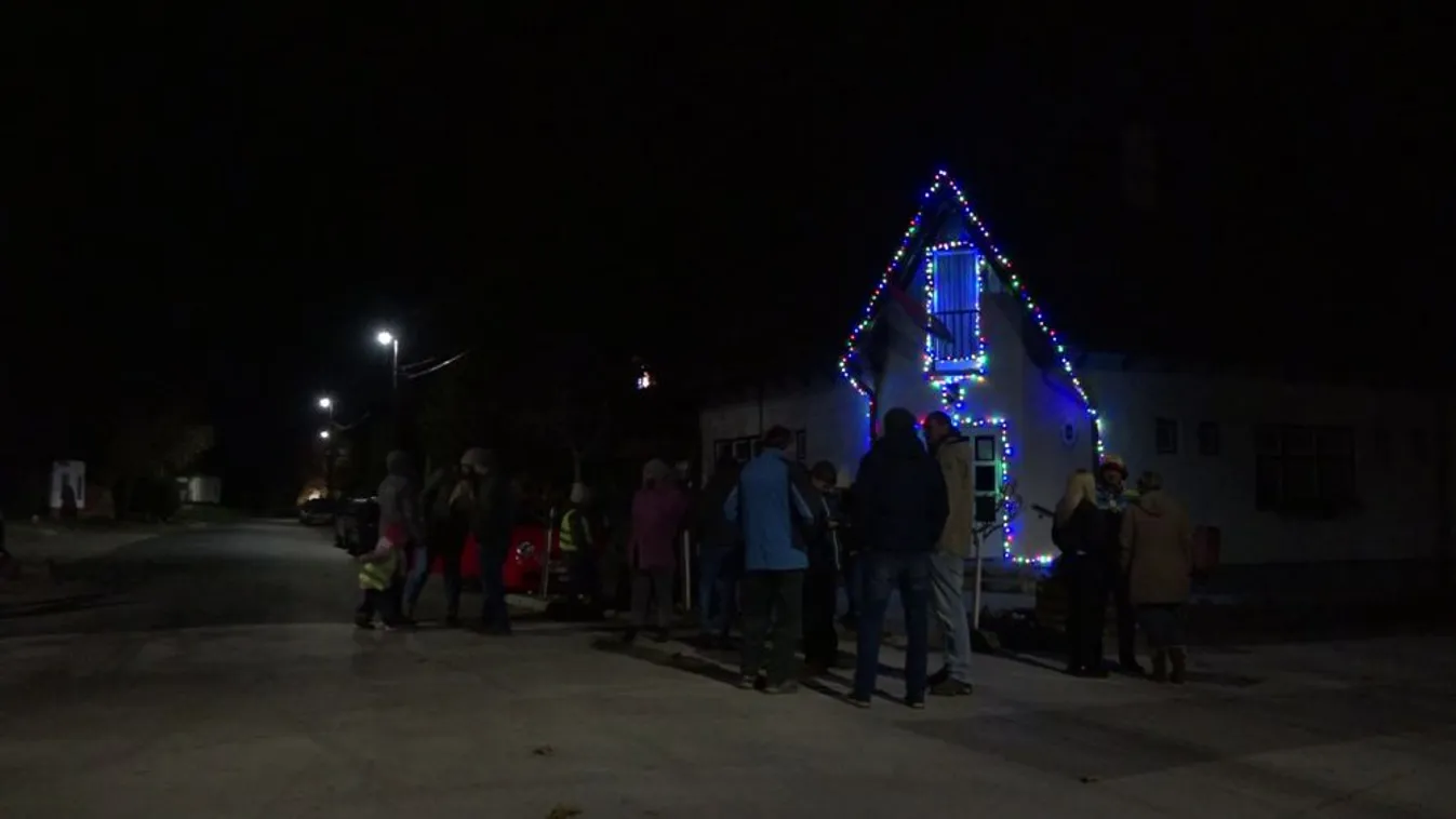 Élő adventi naptár