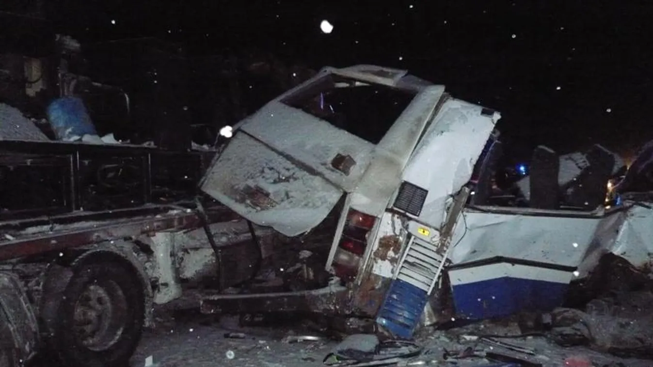 Halálos buszbaleset Oroszországban