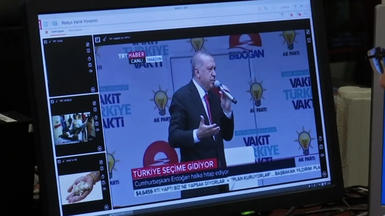 Az állami média szinte kizárólag a kormány üzeneteit fújja