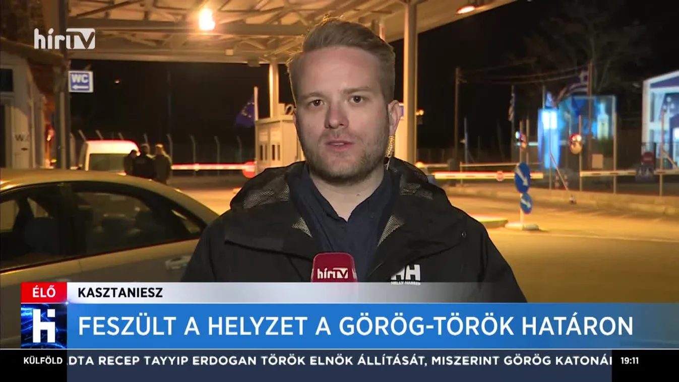 Feszült a helyzet a görög-török határon