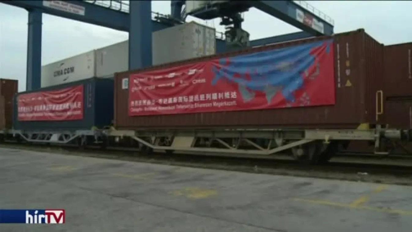 Befutott az első kínai tehervonat a fővárosba