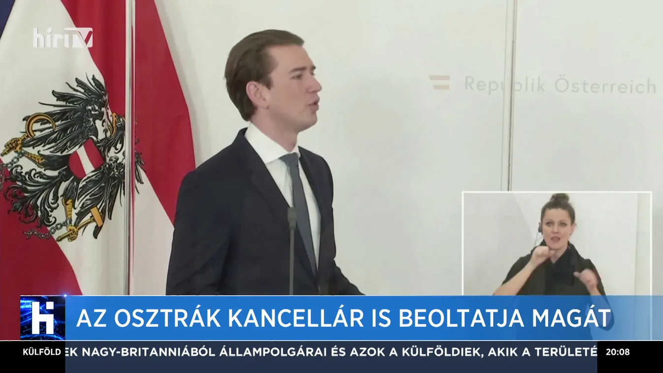 Az osztrák kancellár is beoltja magát