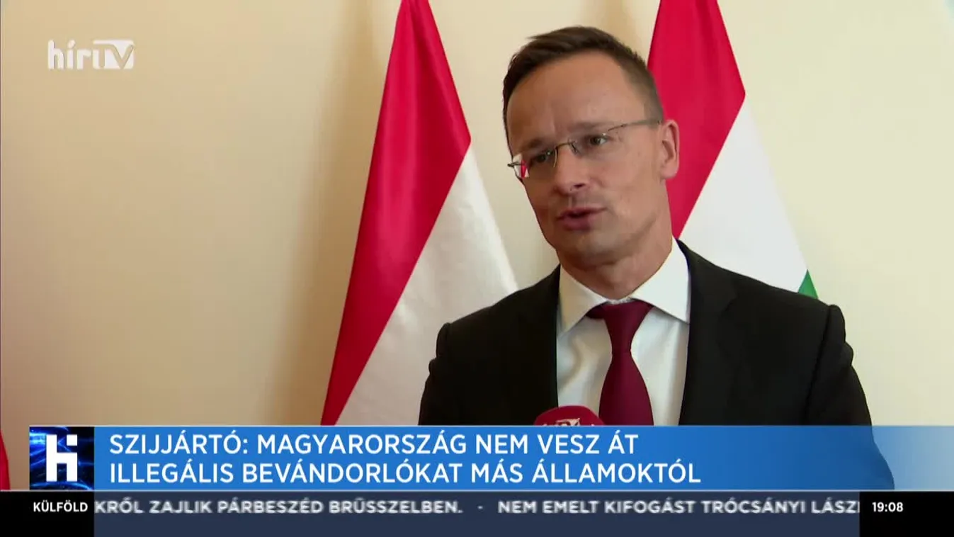 Szijjártó: Magyarország nem vesz át illegális bevándorlókat más államoktól