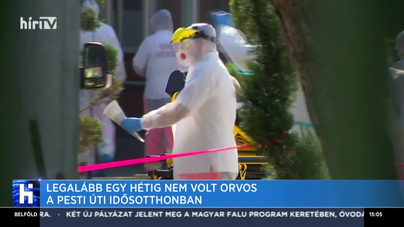 Legalább egy hétig nem volt orvos a Pesti úti idősotthonban