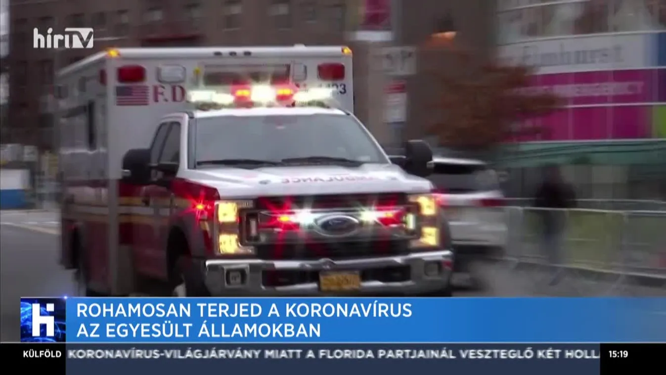 Rohamosan terjed a koronavírus az Egyesült Államokban