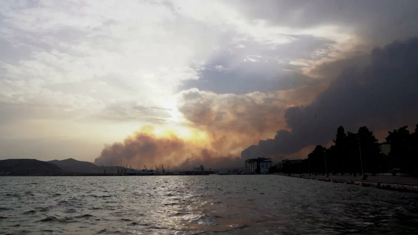 Csillapodtak az erdőtüzek Görögországban