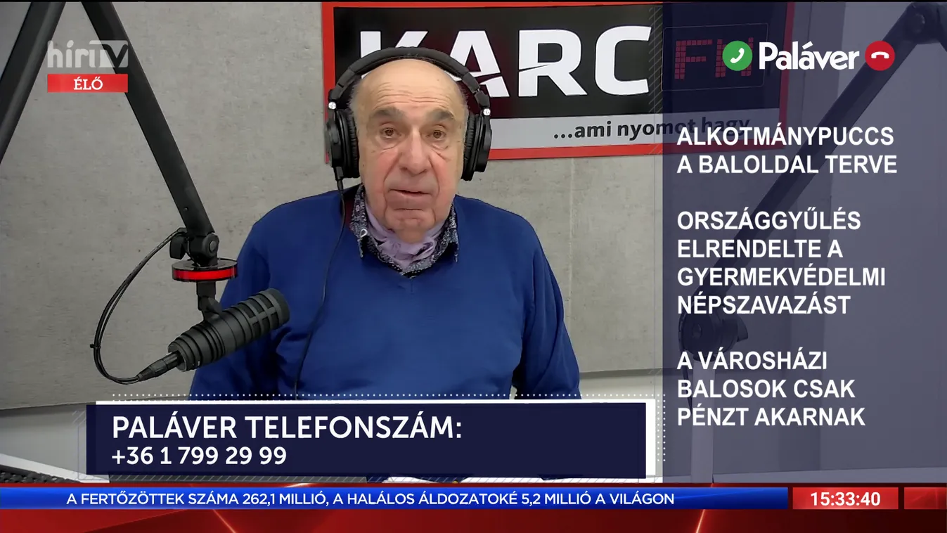 Paláver: Alkotmánypuccs a baloldal terve