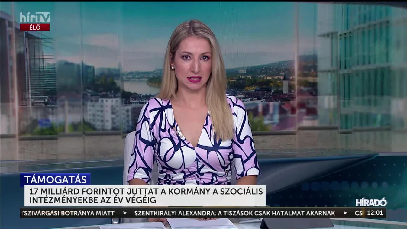 17 MILLIÁRD FORINTOT JUTTAT A KORMÁNY A SZOCIÁLIS INTÉZMÉNYEKBE AZ ÉV VÉGÉIG