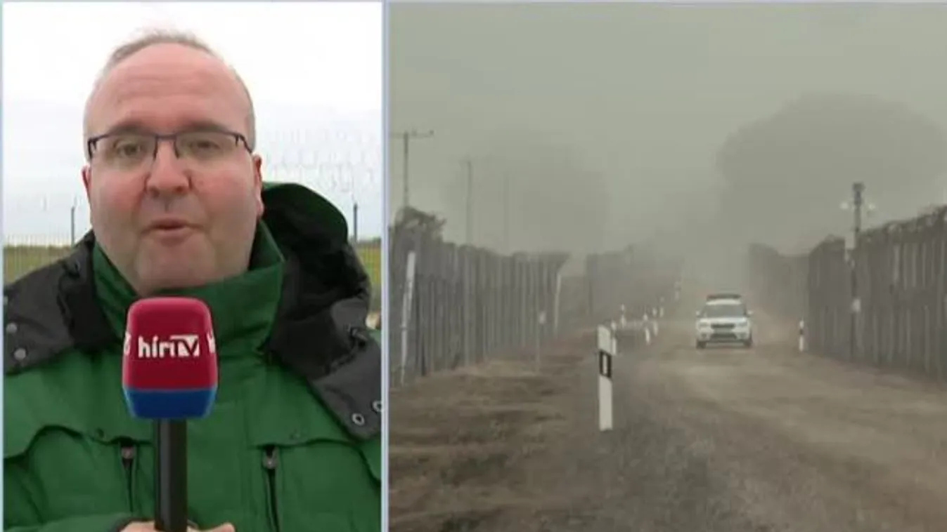 Fegyverrel támadtak a határőrökre a migránsok a déli határszakaszon